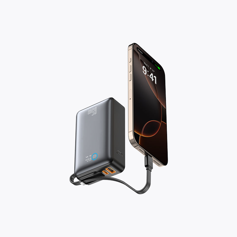 Built-in Cable Power Bank (20,000mAh)