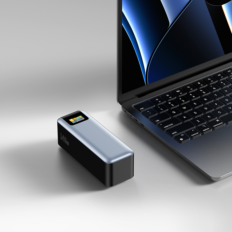 140W High Capacity TFT Power Bank (27,000mAh)