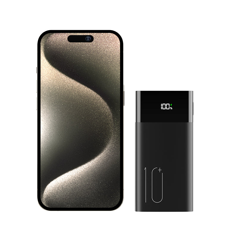 30W LCD display Power Bank (10,000mAh)