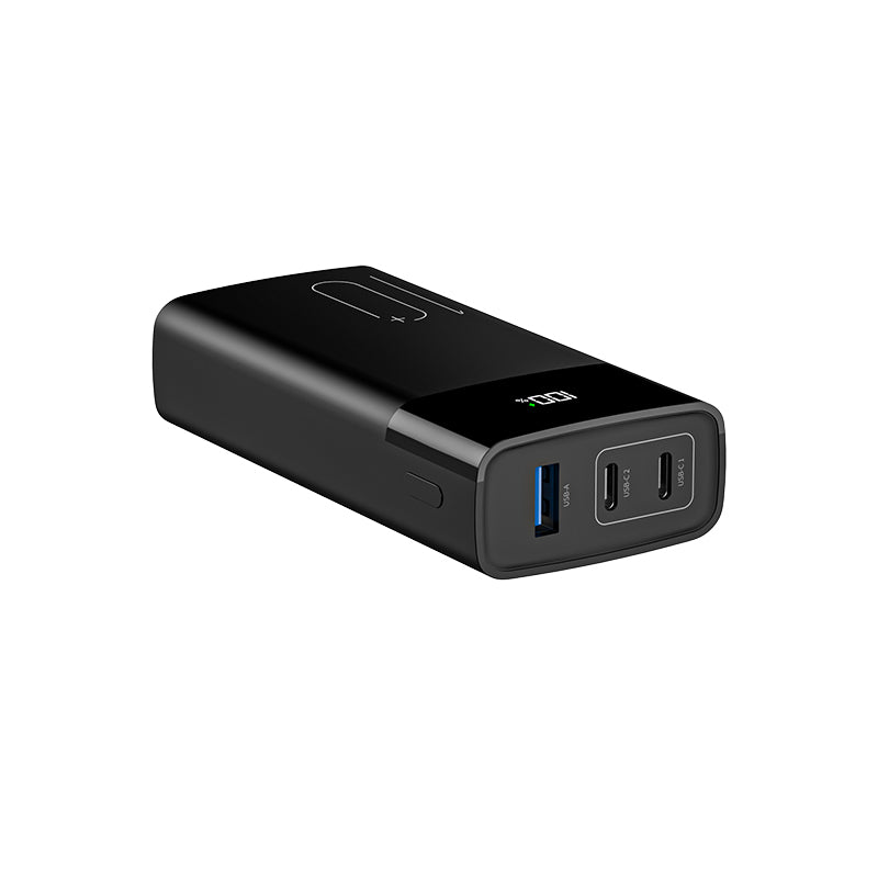 30W LCD display Power Bank (10,000mAh)