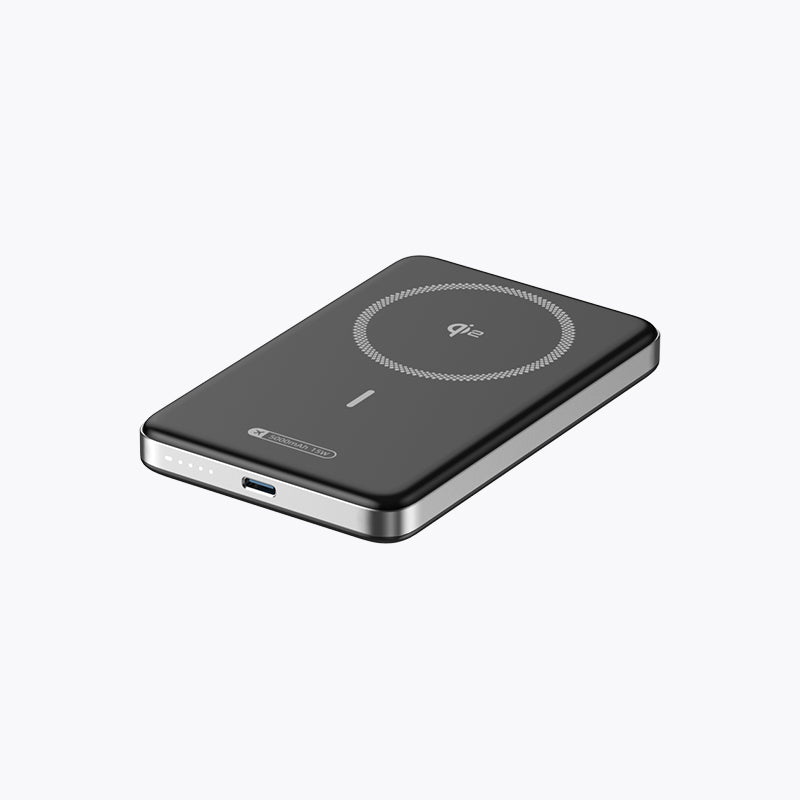 Magnetic Wireless Semi-Solid Power Bank (5,000mAh, Qi2)