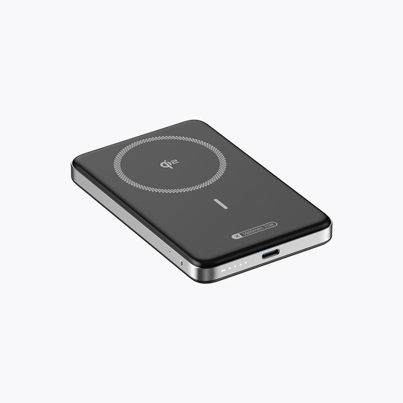 Magnetic Wireless Semi-Solid Power Bank (5,000mAh, Qi2)