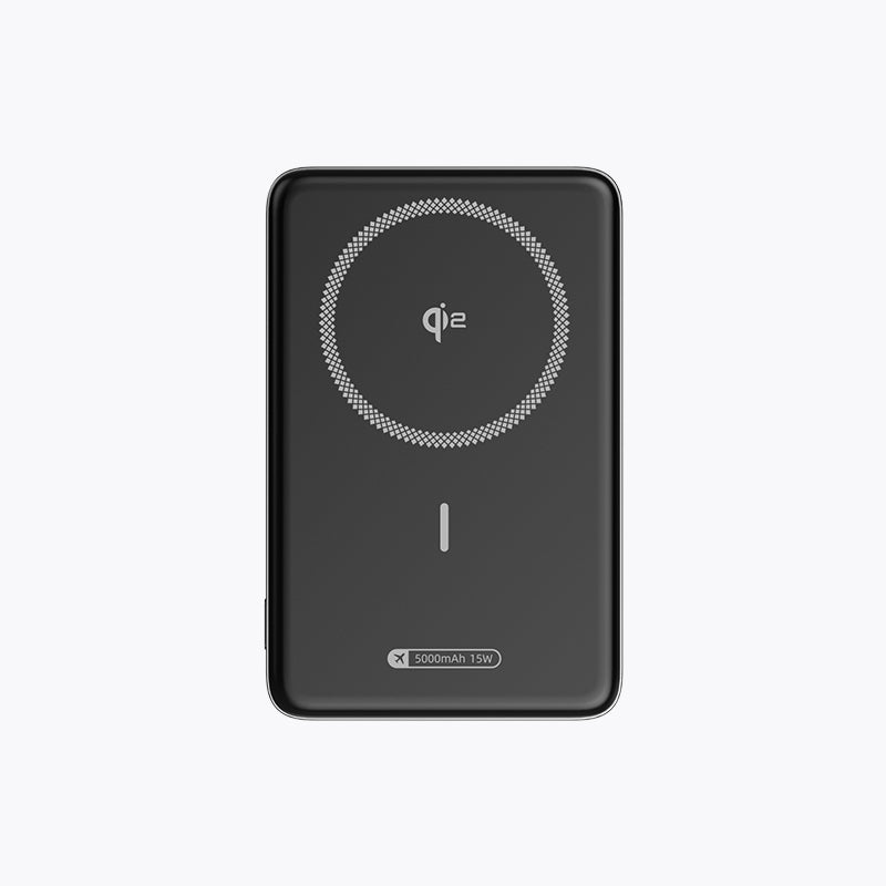 Magnetic Wireless Semi-Solid Power Bank (5,000mAh, Qi2)