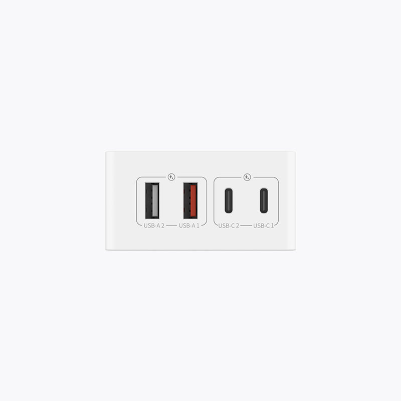 US Plug 6 Ports 65W Power Strip