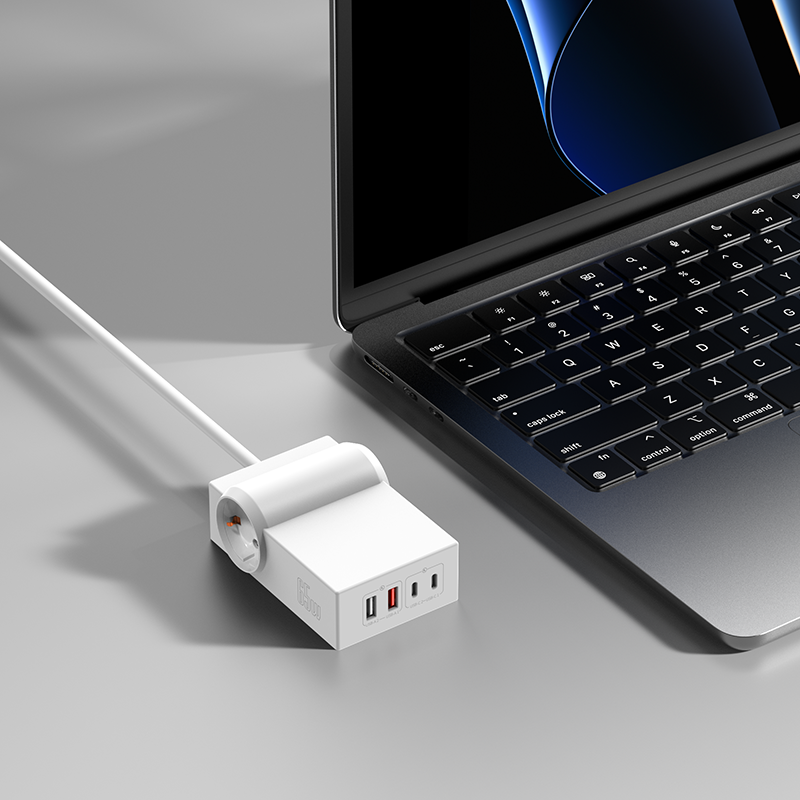 EU plug 6 Ports 65W Power Strip