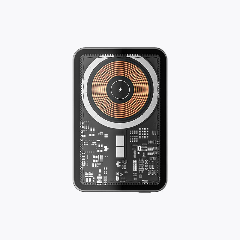 Transparent Magnetic Wireless Power Bank (5,000mAh)