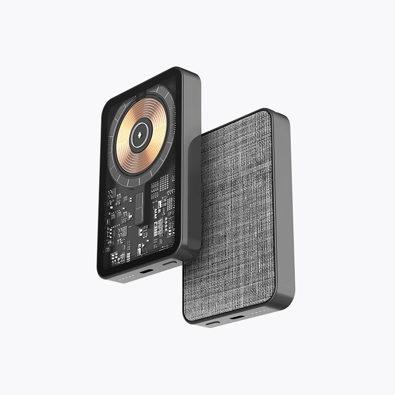 Transparent Magnetic Wireless Power Bank (5,000mAh)