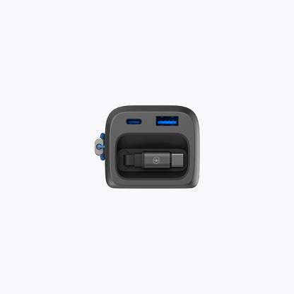 20,000mAh 155W PD Power Bank with Built-in Retractable USB-C Cable