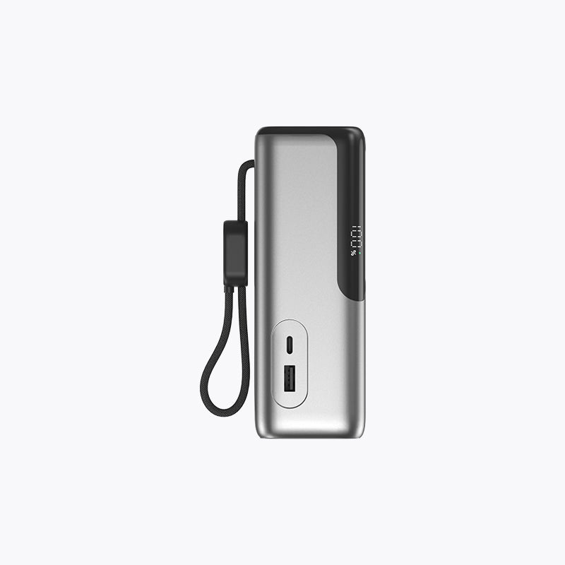 20,000mAh 165W PD Fast Charging Power Bank with Dual Built-in Cables