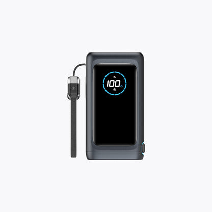 200W Retractable Cable Power Bank with Lanyard