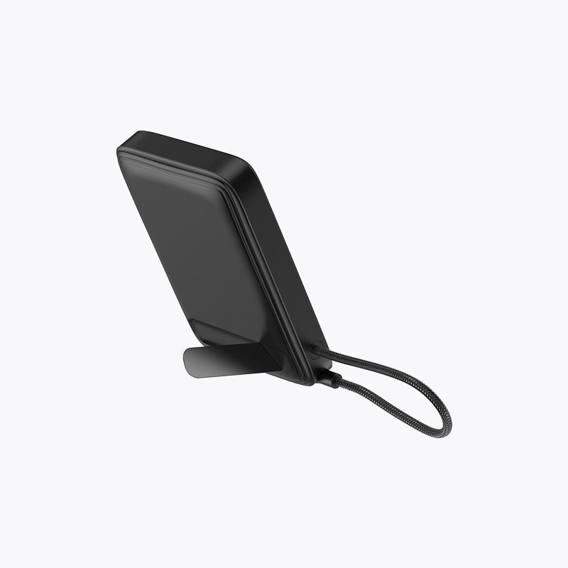 10,000mAh  Wireless with Foldable Stand Semi-Solid Power Bank