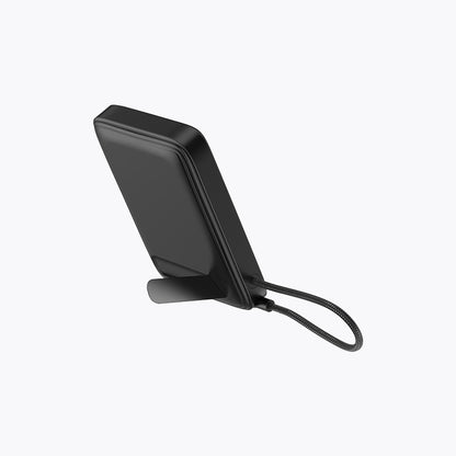 10,000mAh  Wireless with Foldable Stand Semi-Solid Power Bank