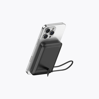 10,000mAh  Wireless with Foldable Stand Semi-Solid Power Bank