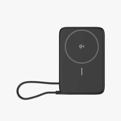 10,000mAh  Wireless with Foldable Stand Semi-Solid Power Bank