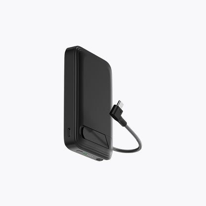 10,000mAh  Wireless with Foldable Stand Semi-Solid Power Bank