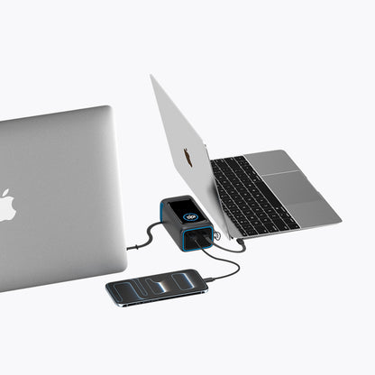 200W Retractable Cable Power Bank with Lanyard