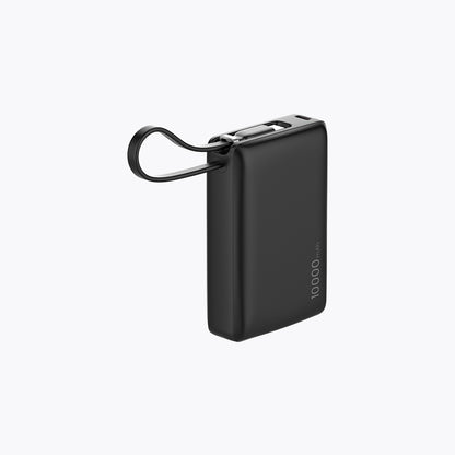Power Bank (30W, Built-In USB-C Cable)