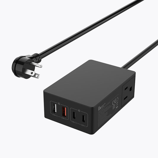 US Plug 6 Ports 65W Power Strip