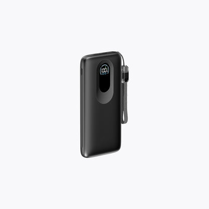 10,000mAh Detachable Built-in Cable Slim Power Bank