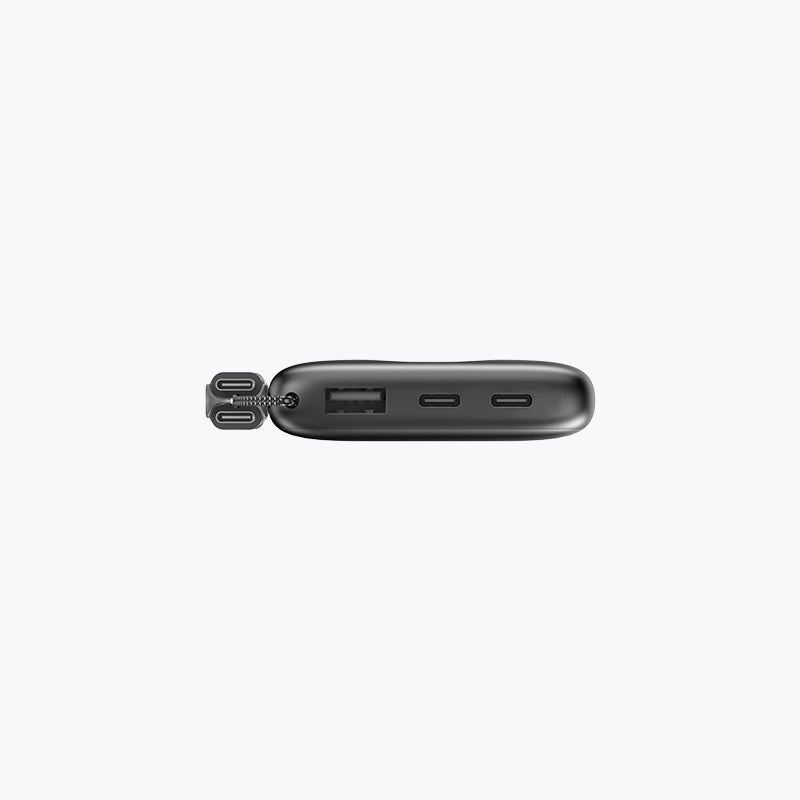 10,000mAh Detachable Built-in Cable Slim Power Bank