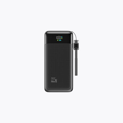 10,000mAh Detachable Built-in Cable Slim Power Bank