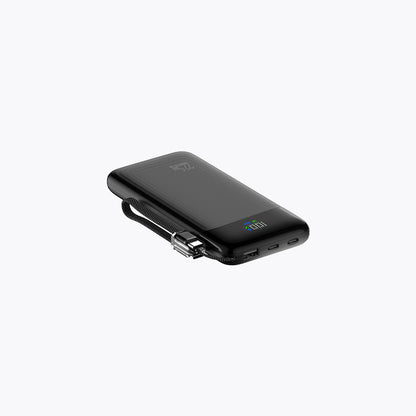 10,000mAh Detachable Built-in Cable Slim Power Bank