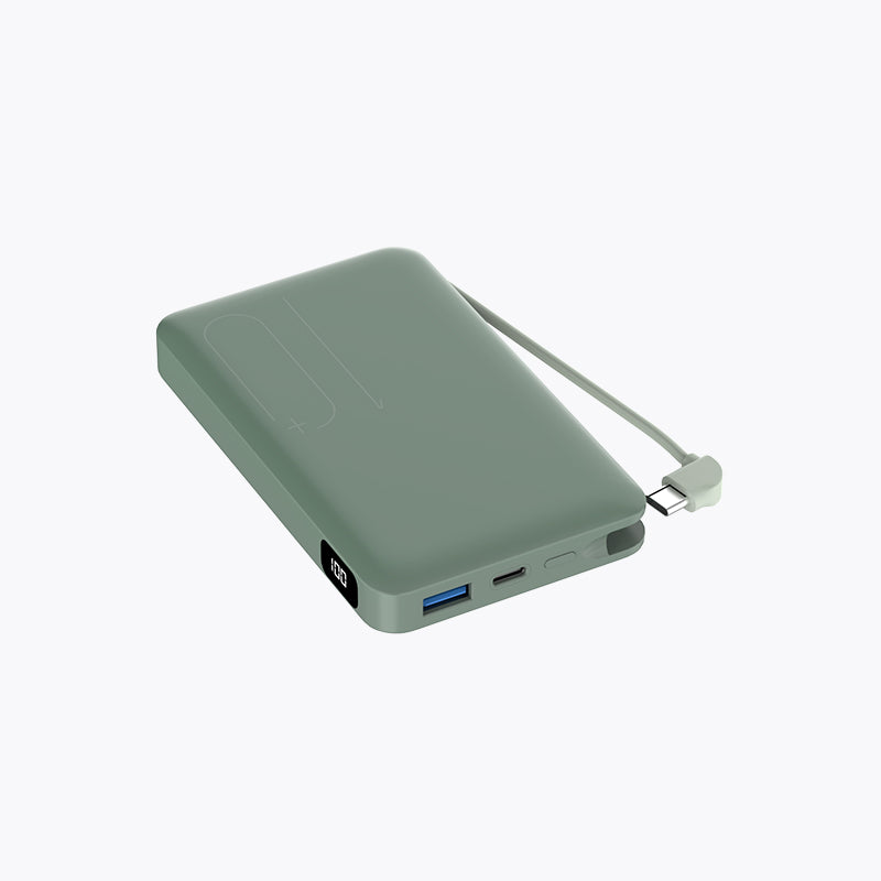 Built-in Cable Power Bank (10,000mAh)