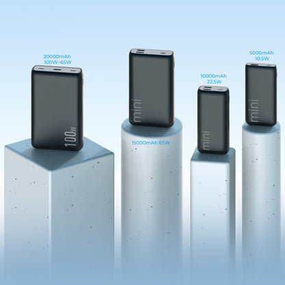 65W Laptop Fast Charging Power Bank(5,000-20,000 mAh Series)