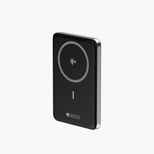 Magnetic Wireless Semi-Solid Power Bank (5,000mAh, Qi2)