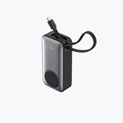 45W Built-in Cable Power Bank (10K, For Apple Watch)