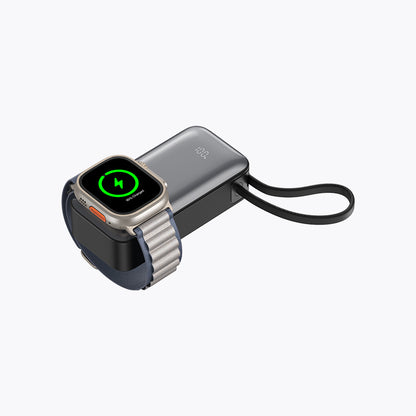 45W Built-in Cable Power Bank (10K, For Apple Watch)