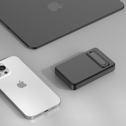 Magnetic Wireless Power Bank with Stand (10,000mAh)