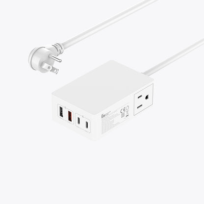 US Plug 6 Ports 65W Power Strip