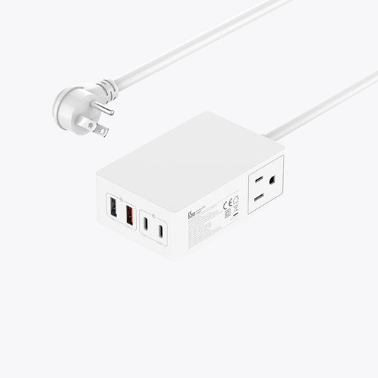 US Plug 6 Ports 65W Power Strip