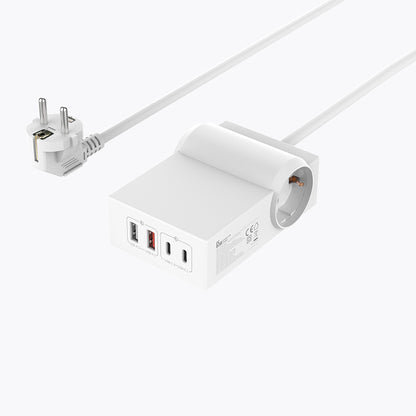 EU plug 6 Ports 65W Power Strip