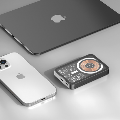 Transparent Magnetic Wireless Power Bank (5,000mAh)