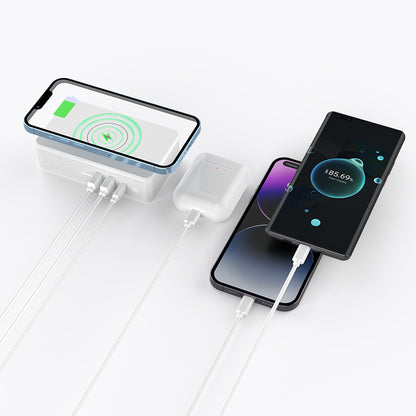 3 in 1 Multifunction Wireless Power Bank (10,000mAh)